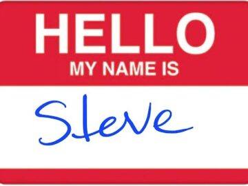 Steve's Nametag